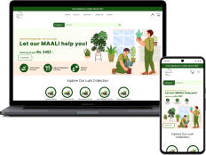 Chaperone Plant Brand Website Design case study