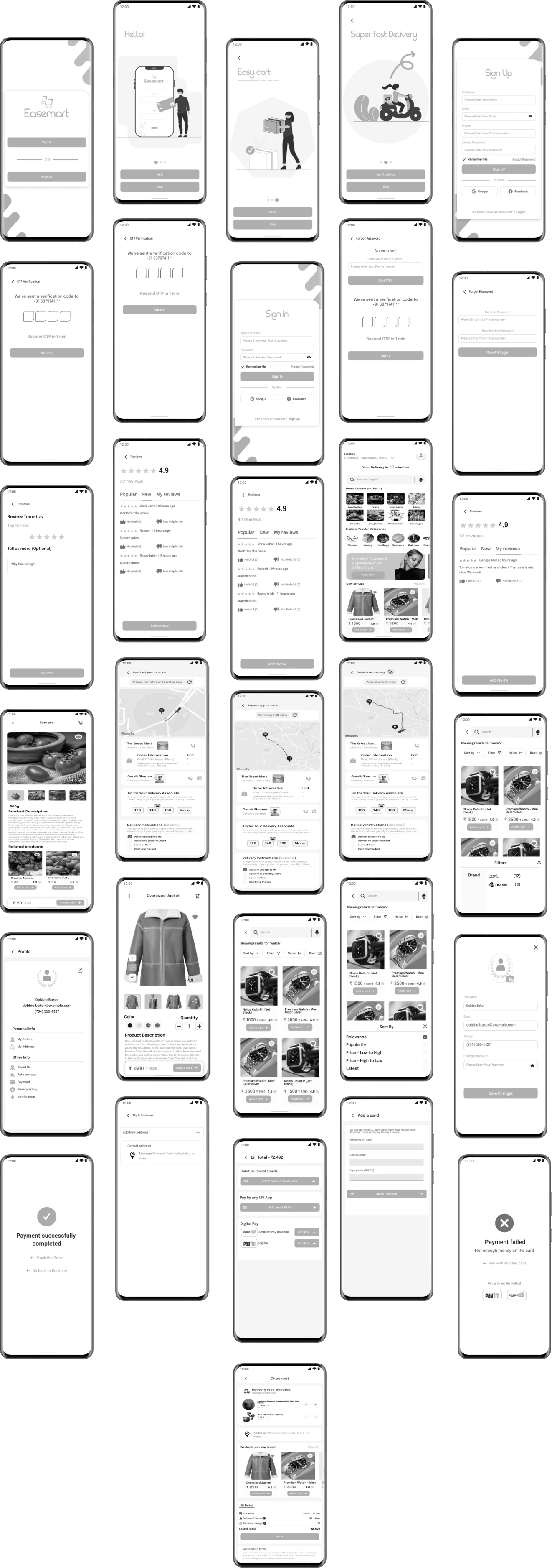 wireframes